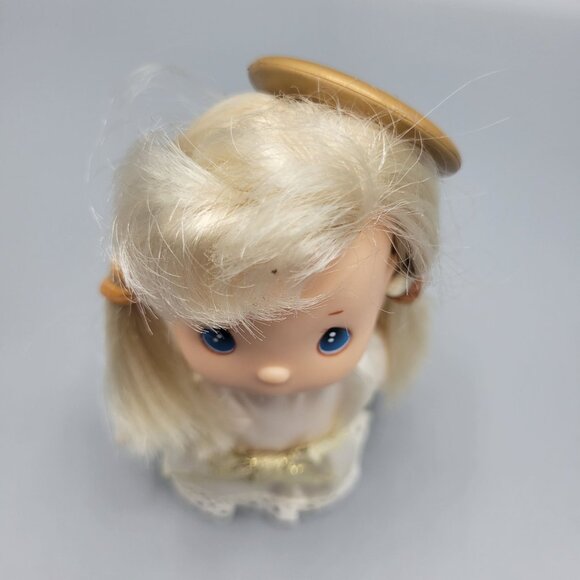 Vtg Precious Moments Hi Babies Doll Blonde 1996 Enesco Collectible 4" Figurine - Picture 9 of 12